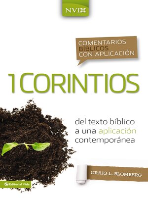 cover image of Comentario bíblico con aplicación NVI 1 Corintios